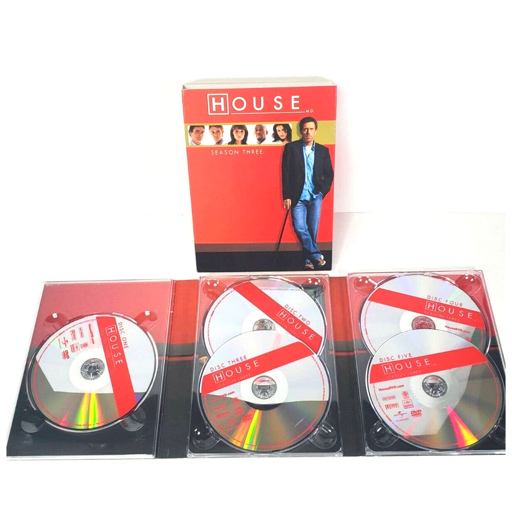 House, M.D.: Season Three DVD, Jesse Spencer, Jennifer Morrison, Robert Sean Leo